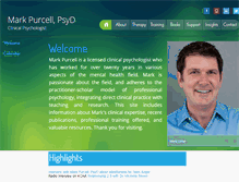 Tablet Screenshot of drmarkpurcell.com